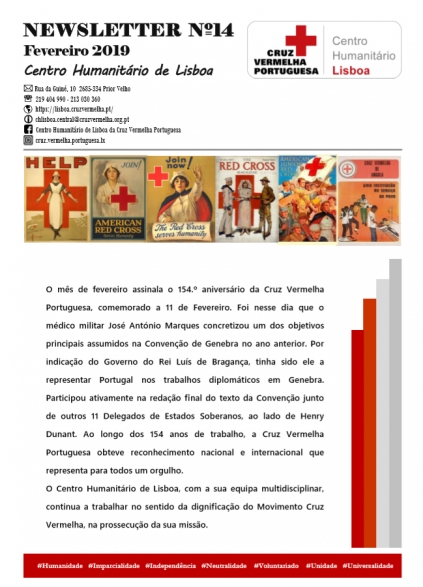Newsletter do CH Lisboa fevereiro