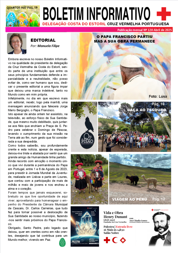 Boletim Informativo 120, abril 2025